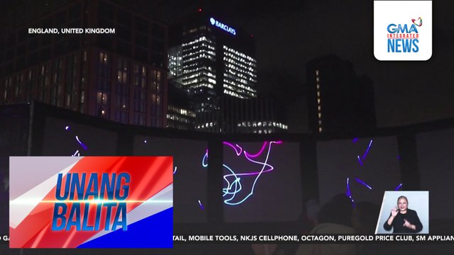 16 art installations, tampok sa 10th Canary Wharf Winter Lights Festival sa London | Unang Balita