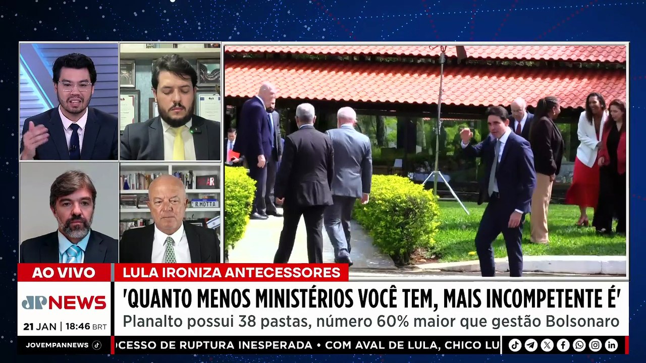 “Por que não 100 ministérios?” Motta ironiza inchaço do governo Lula