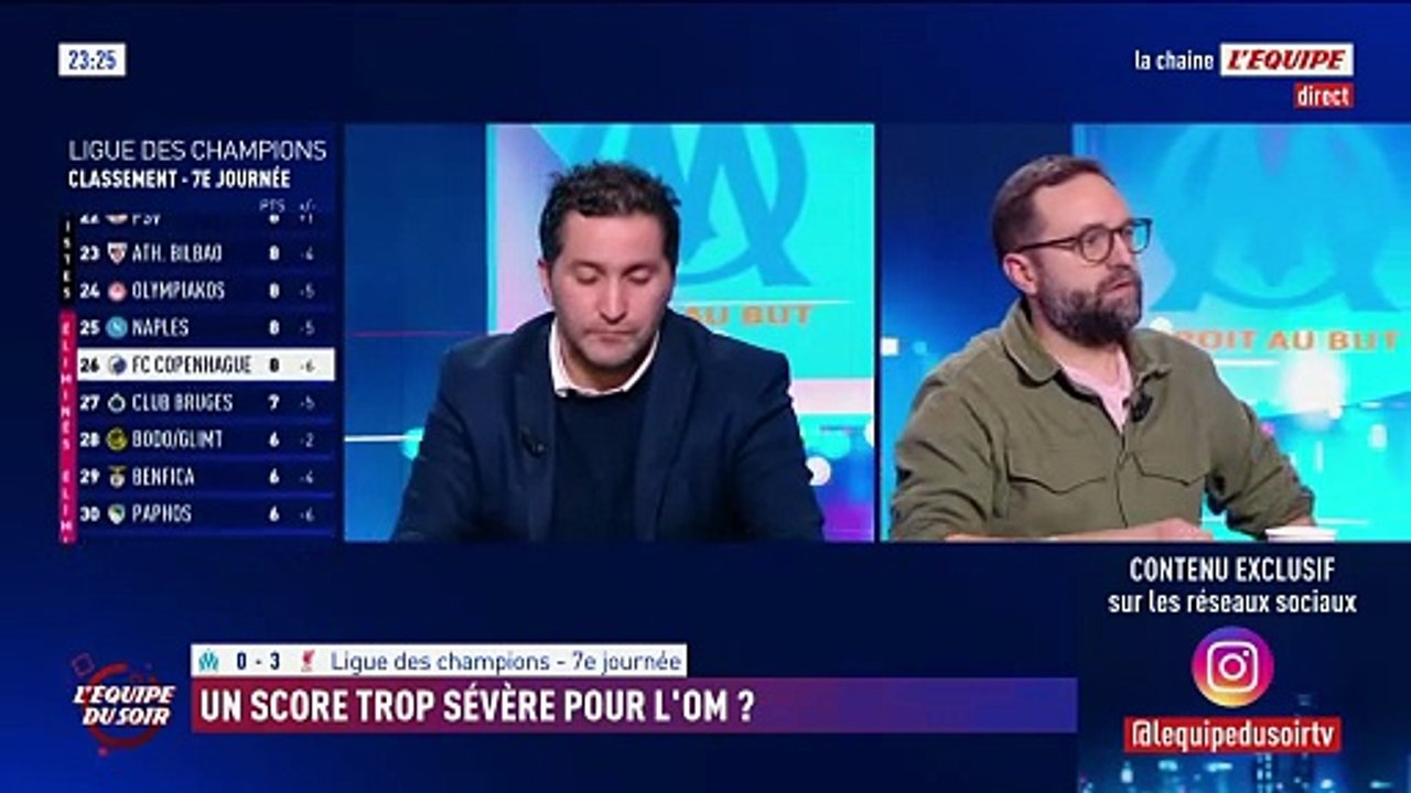 Balerdi : «C'est une soirée un peu triste mais il faut continuer» - Foot - Ligue des champions - Marseille