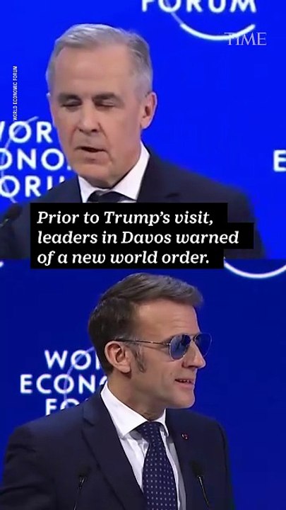 Trump speaks as tensions over Greenland dominate Davos