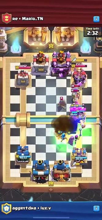 Clash Royale: 22/1 gameplay (Goblin Wars)