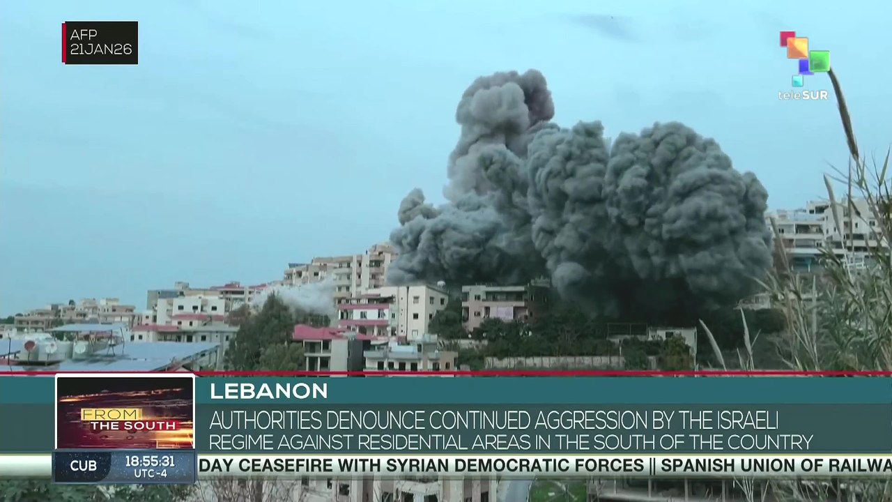 Lebanon | Authorities denounce continued aggression by the Israeli regime