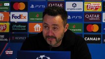 Roberto De Zerbi : «Une finale» face au Club Bruges - Foot - Ligue des champions - Marseille