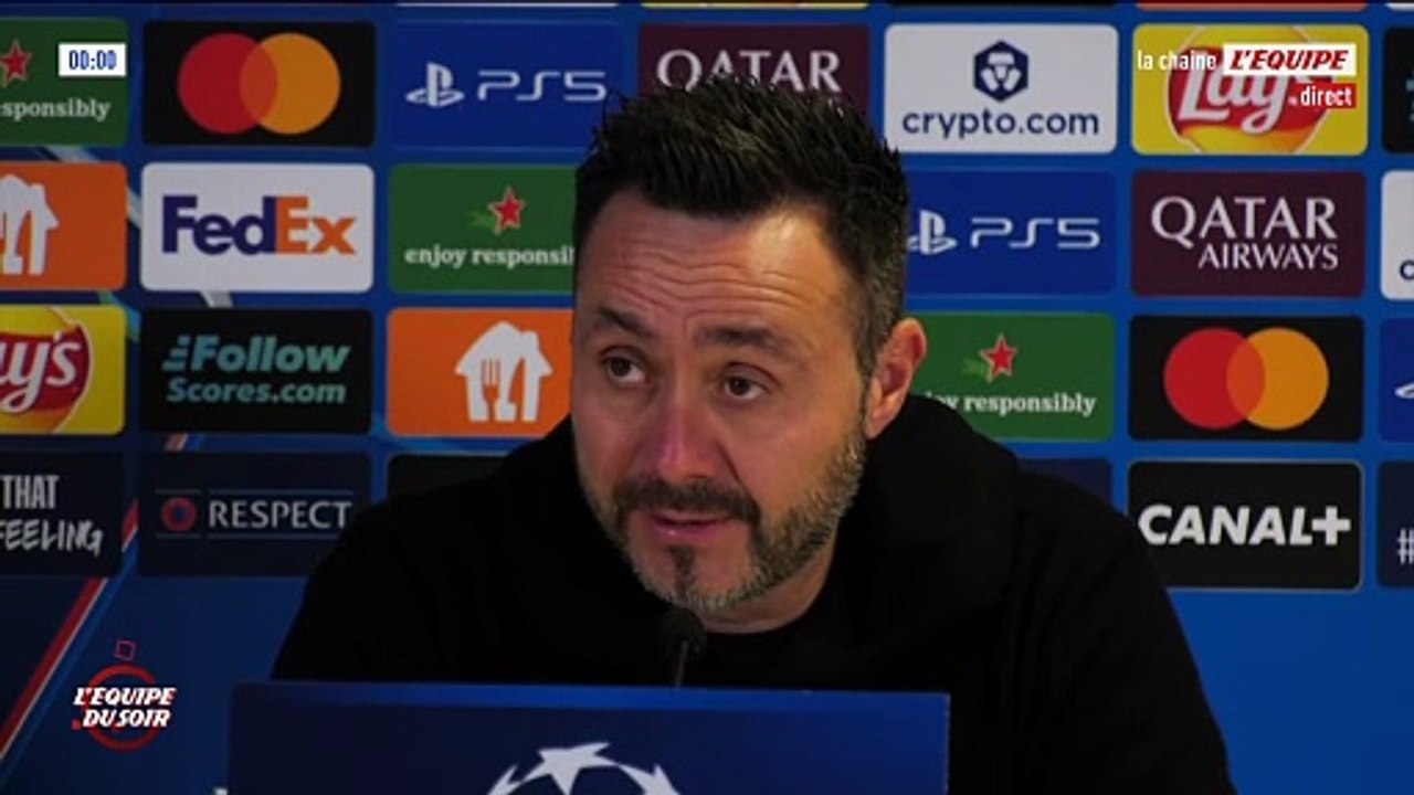 Roberto De Zerbi : «Une finale» face au Club Br...
