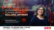 The Economy: Managing an economic climate with realistic optimism