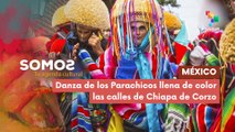 SOMOS | México | Danza de los Parachicos llena de color las calles de Chiapa de Corzo 21-01-2026