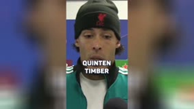 Marseille - Van Dijk valide la nouvelle recrue : Timber va très bien s'en sortir à l'OM