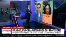 Lula assina MP que prevê um reajuste de 5,4% no piso dos professores