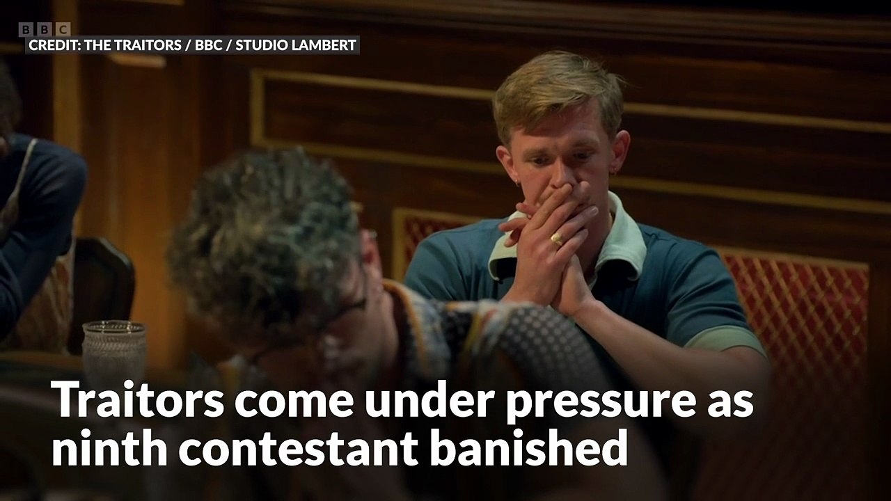 Traitors come under pressure as ninth contestant banished