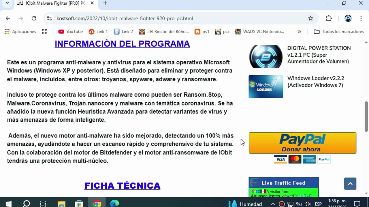 ✅Como Descargar/instalar Malware Fighter Full (PRO) [2026]