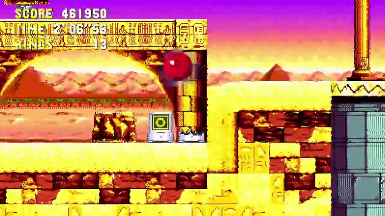 K2R2 Gameplay: Mighty in Sonic 3 A.I.R (Part 5)