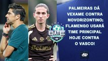 PALMEIRAS DÁ VEXAME E LEVA 4; FLAMENGO USARÁ TIME PRINCIPAL; VINI JR DÁ SHOW! | BATE-PRONTO