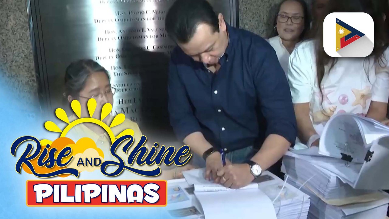 Dating Sen. Antonio Trillanes at grupong ‘The Silent Majority,’ nagsampa ng panibagong kaso vs. VP Sara Duterte | ulat ni Rod Lagusad