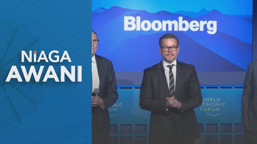 WEF 2026: Matt Damon lancar inisiatif Get Blue tangani krisis air global