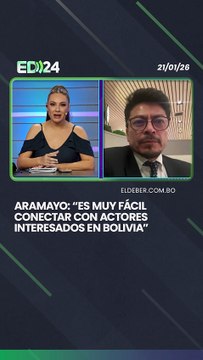 El canciller Fernando Aramayo destacó la participación de Bolivia en el Foro Económico Mundial que se lleva a cabo en Davos, al señalar que el país ha logrado despertar interés entre líderes globales, representantes de la academia y empresarios de alto ni