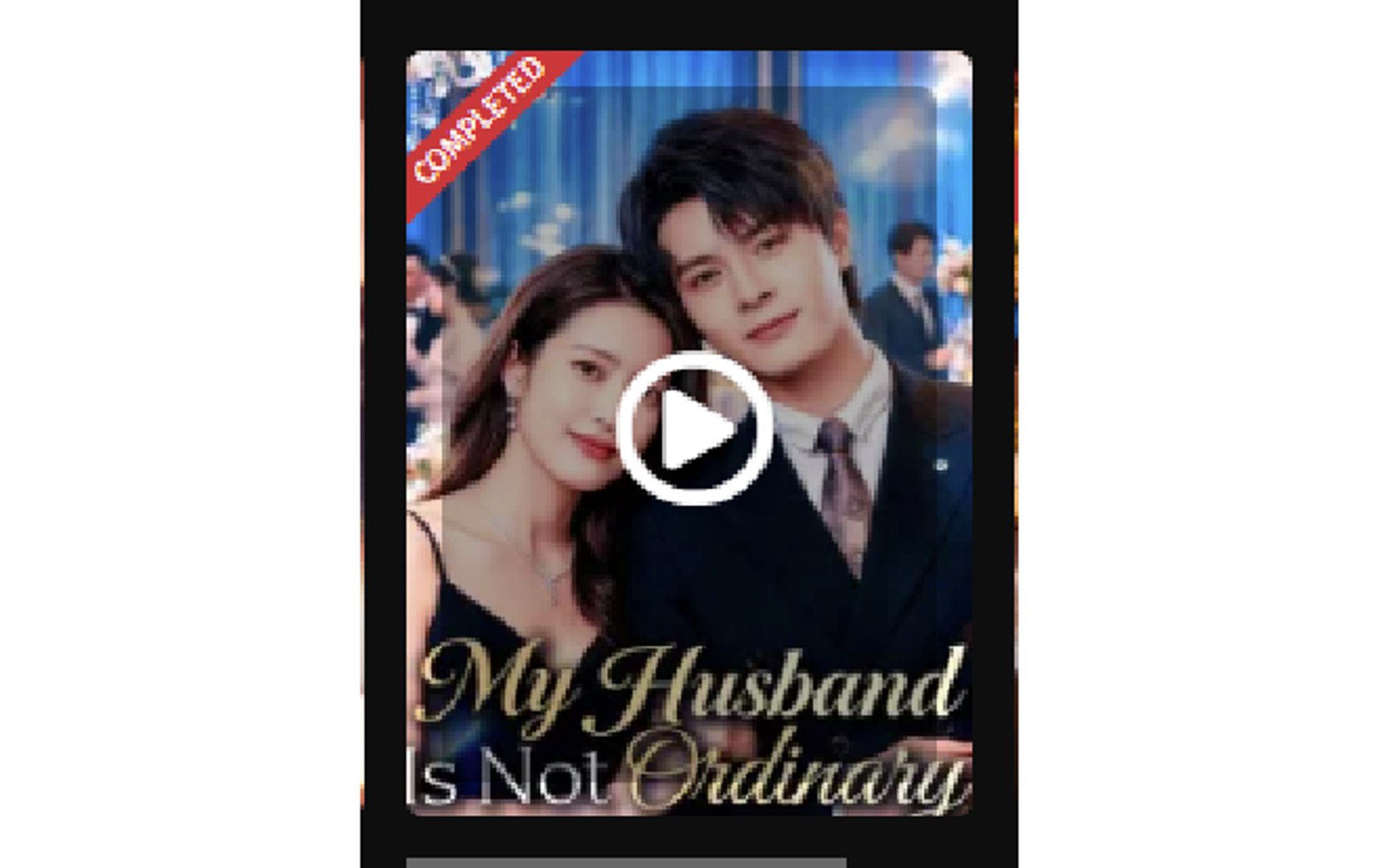 ⁣My Husband Is Not Ordinary - Full Movies English Sub