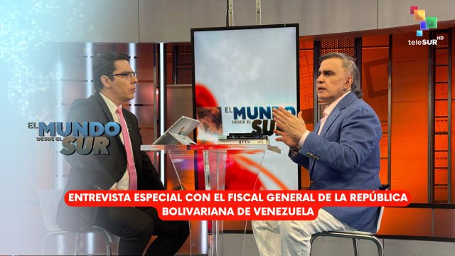 EL MUNDO DESDE EL SUR | Venezuela | Entrevista especial con el Fiscal General de la República Tarek William Saab 20-01-2026