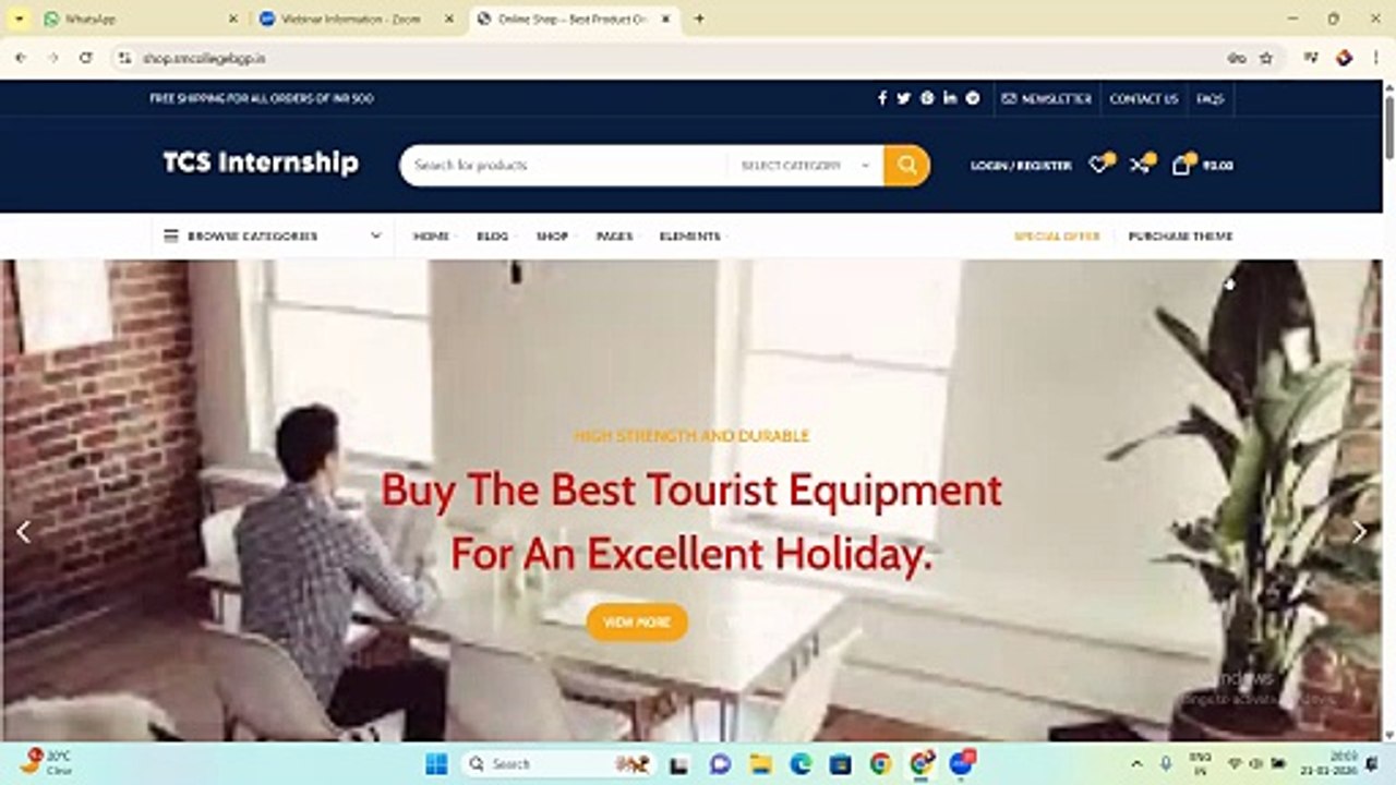 Day 9 Website ECommerce