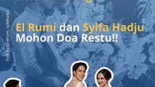 Resmi Tunangan, El Rumi dan Syifa Hadju Mohon Doa Restu!