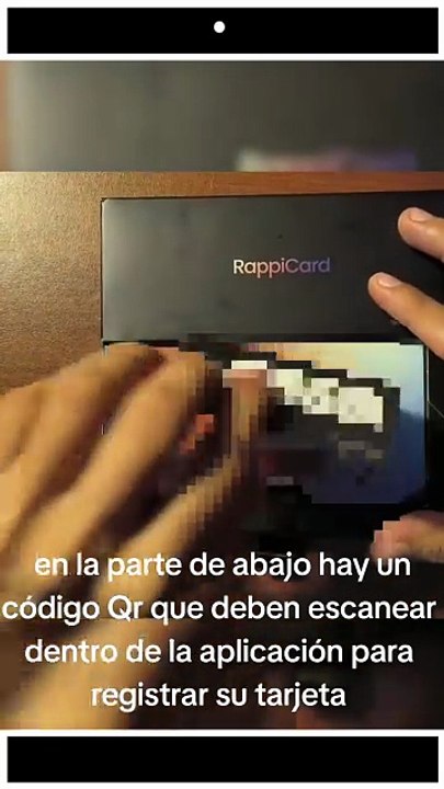 Unboxing de la tarjeta Rapicard