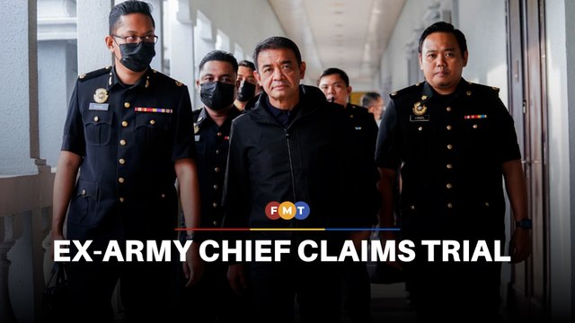 Ex-army chief claims trial to money laundering involving RM2.12mil