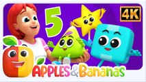 Five Little Shapes | Kids TV Nursery Rhymes | Learn Shapes for Toddlers & Preschool Kids