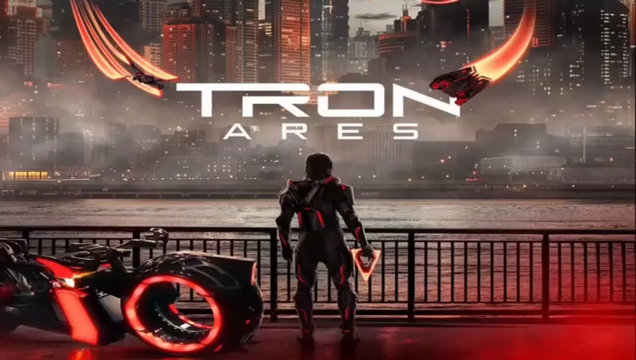 Tron Ares 2025 full science fiction Action movie Jared Leto Greta Lee Evan -Scifi Movie