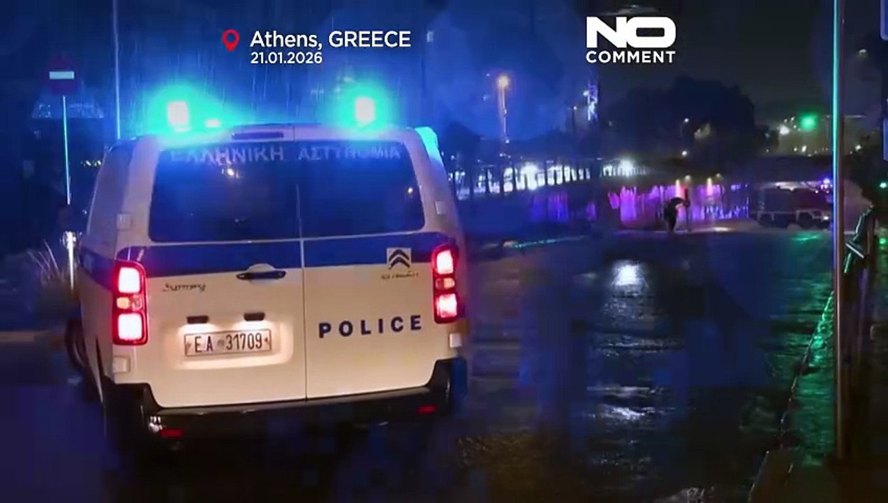 Schweres Unwetter in Griechenland fordert zwei Tote: Offizier der Küstenwache und Frau