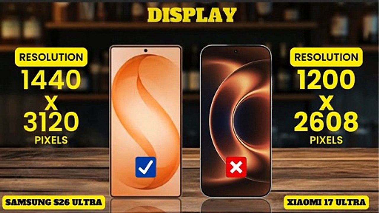 Samsung S26 Ultra vs Xiaomi 17 Ultra – Full Specs Comparison!