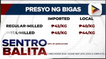 Bureau of Plant Industry, naglabas ng karagdagang panuntunan sa muling pag-import ng bigas; DA, sisikaping bilhin ang palay ng mga magsasaka sa halagang P17-P21/kg  | ulat ni Gab Villegas