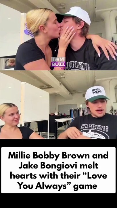 Stranger Things fame Millie Bobby Brown and husband Jake Bongiovi show couple goals with the “Love You Always” game
