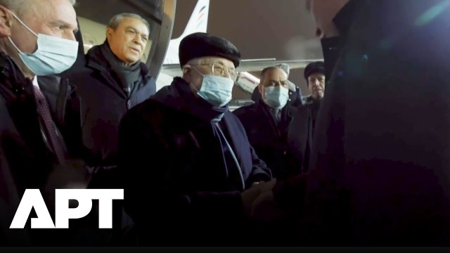 Palestinian President Mahmoud Abbas Arrives in Moscow for Putin Talks | APT