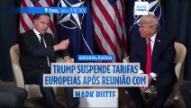 Trump suspende tarifas a países europeus e anuncia princípio de acordo sobre a Gronelândia