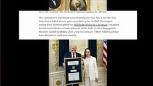 trump steals nobel peace prize maria machado disgrace