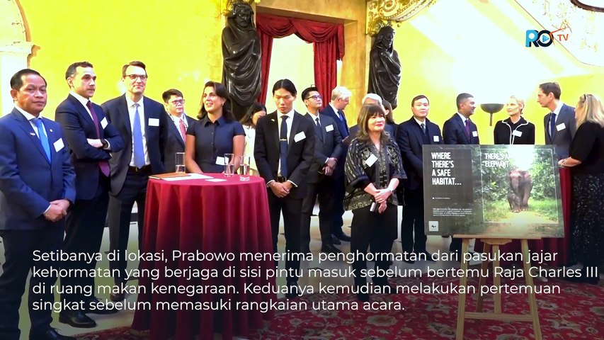 Prabowo Bertemu Raja Charles di Inggris, Perkuat Diplomasi Lingkungan Melalui Konservasi Gajah