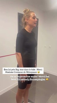 Elodie Gossuin se livre sur sa prise de poids, en story sur Instagram.