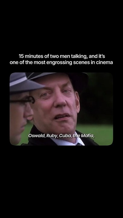 Donald Sutherland prepared for the iconic Mr X monologue by walking in parks and reciting lines