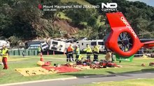 New Zealand landslide traps campers, children among the missing