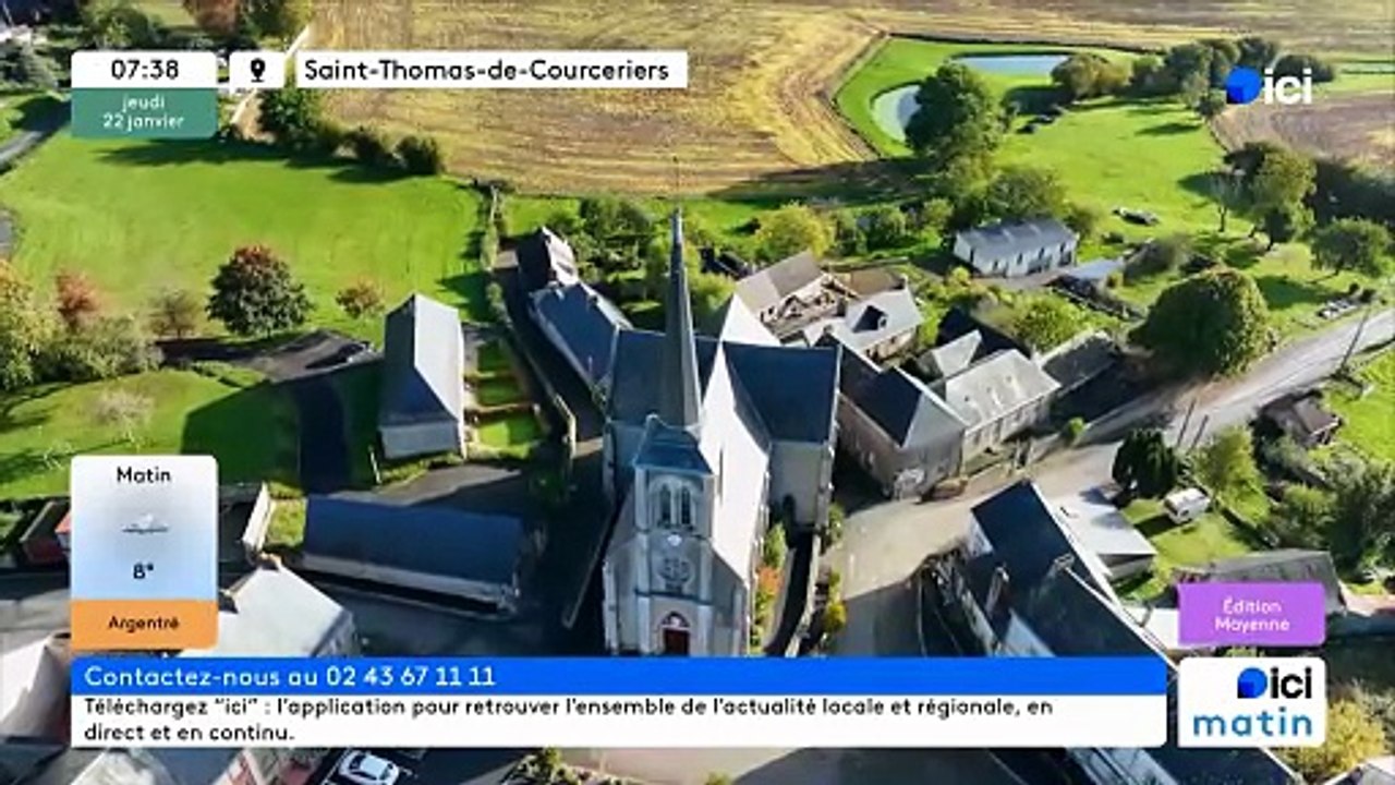 22/01/2026 - ici matin par ici Mayenne en vidéo