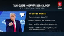 Revelan posible acuerdo militar entre Estados Unidos y Dinamarca por Groenlandia