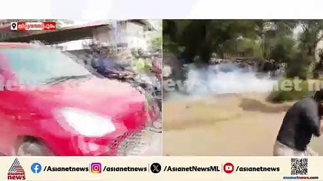 ശബരിമല സ്വർണ്ണകൊള്ളയിൽ നിയമസഭയിലേക്ക് യൂത്ത് കോൺഗ്രസ് നടത്തിയ പ്രതിഷേധം താത്കാലികമായി അവസാനിപ്പിച്ചു