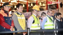 基隆勇消詹能傑殉職 蔣萬安率北車危安演練小組默哀
