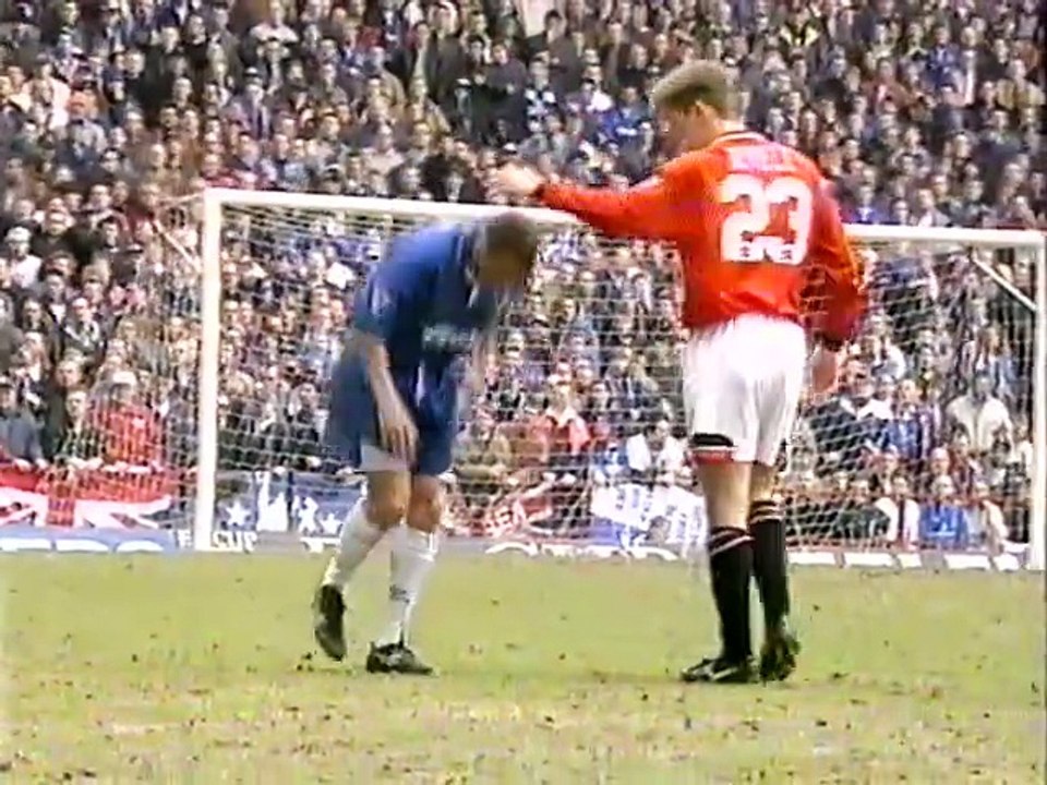 Chelsea v Manchester Utd F.A. Cup Semi Final 31-03-1996