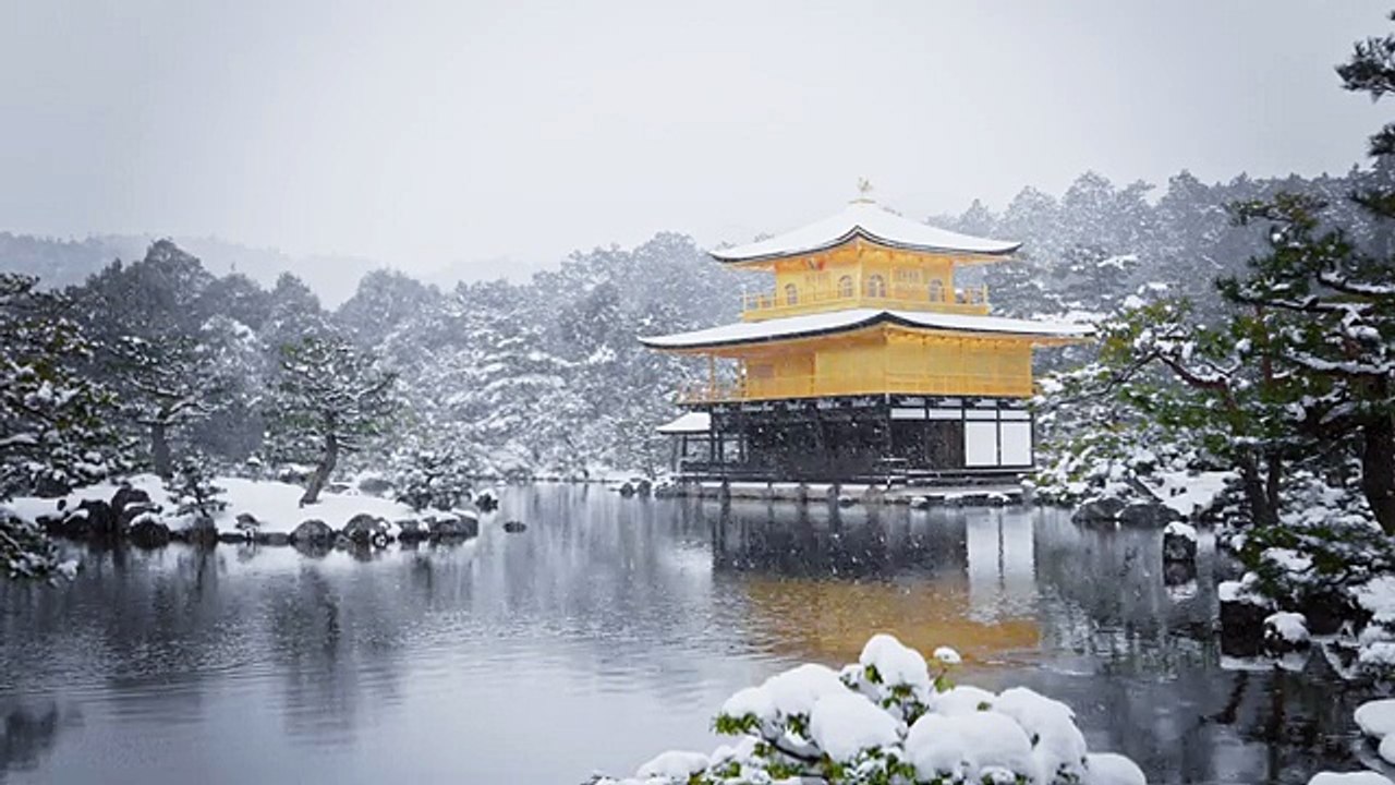 Musique Handpan Zen ❄️ Paysage Neige  | Relaxation Profonde, Méditation, Sommeil