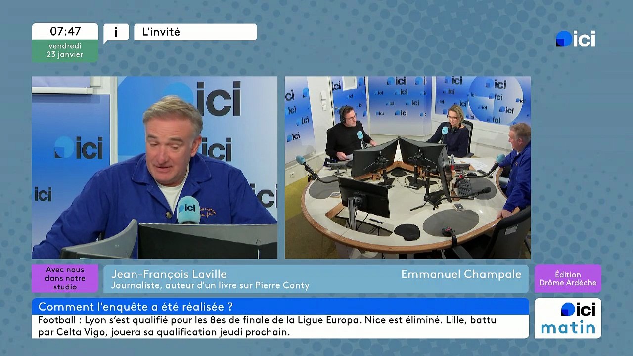 Jean-François Laville, journaliste, auteur de l'enquête "Le mystère Conty"