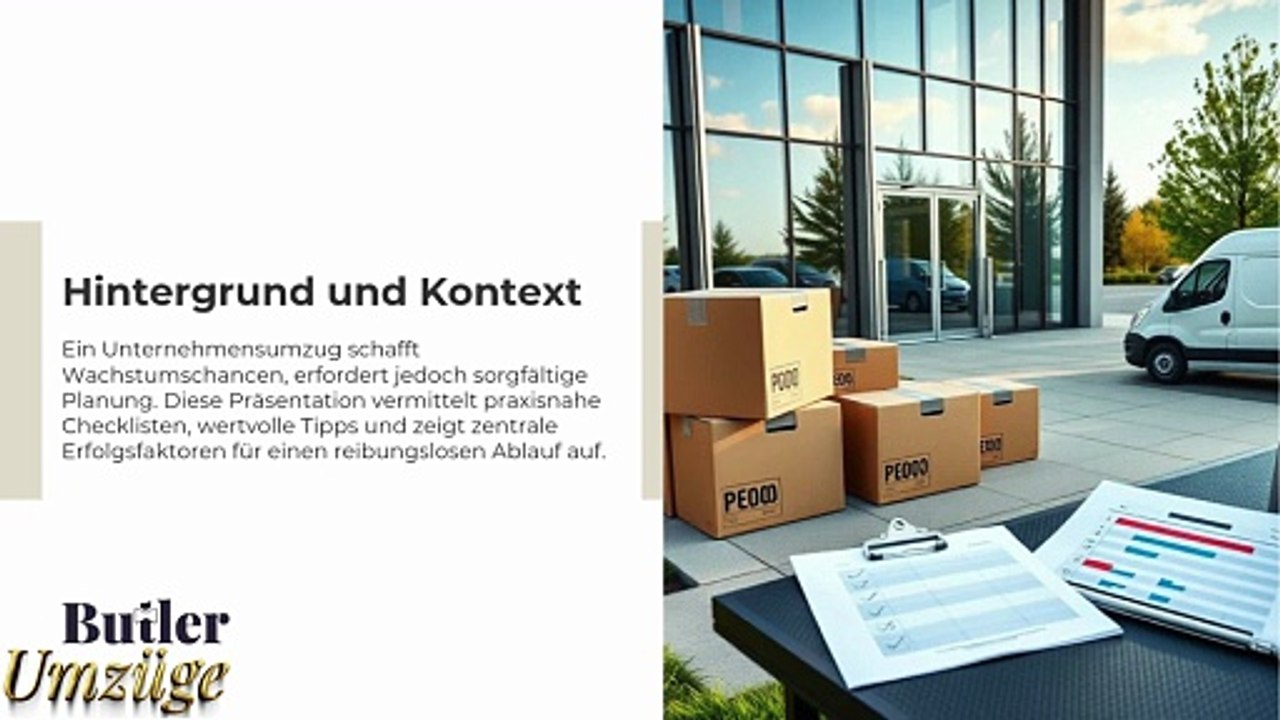 Büroumzug Detaillierte Planung und Organisation