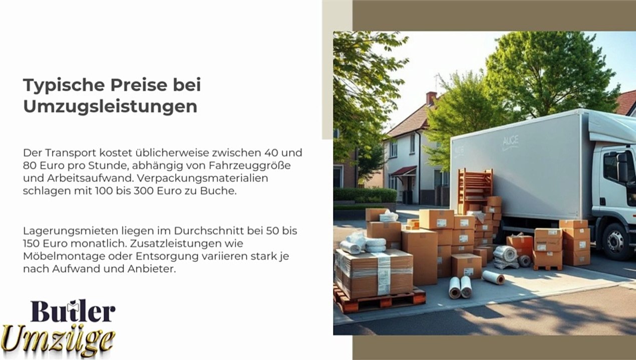 Umzugsfirma, Umzugskosten und Hausratversicherung Butler Umzüge GmbH –professioneller Anbieter