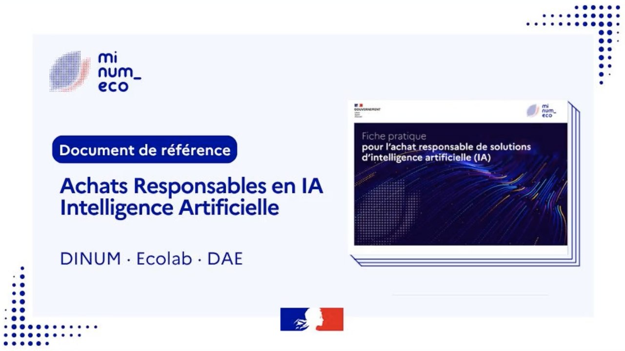 Webinaire Achats Responsable en IA
