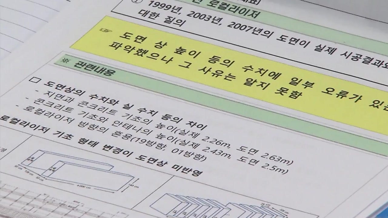 "여객기 참사, 공항공사가 콘크리트 둔덕 재활용 지시" / YTN