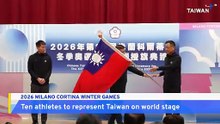 Taiwan's Athletes Honoured at Ceremony Ahead of 2026 Winter Olympics